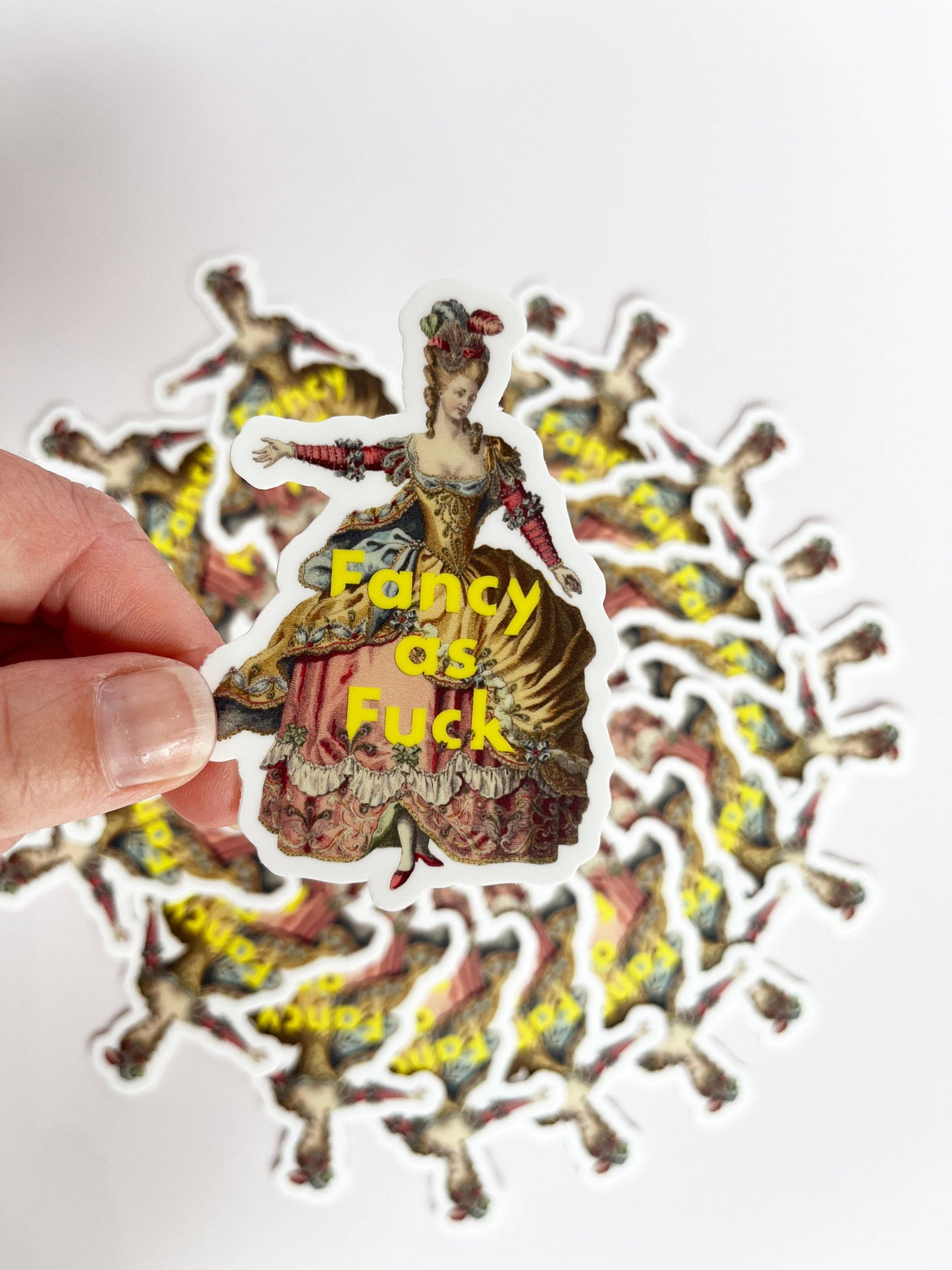 Fancy as F*ck Sticker
