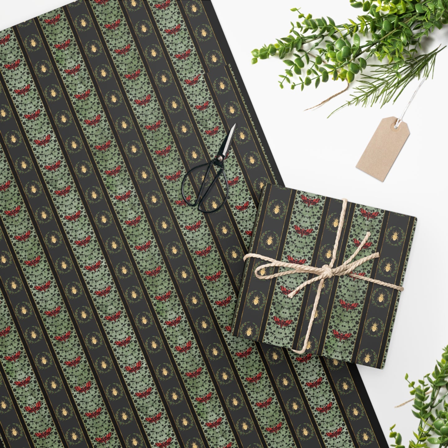 Etymology Wrapping Paper - Beetles