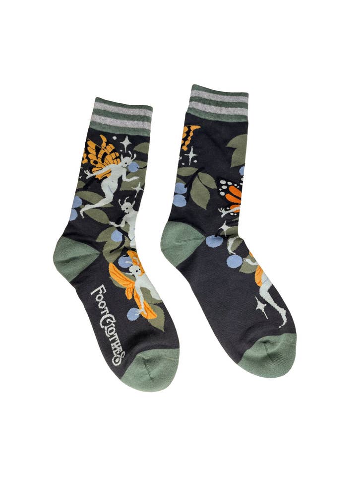 Fanciful Fairies Crew Socks