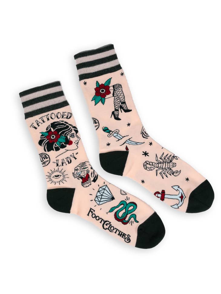 Tattooed Lady Socks