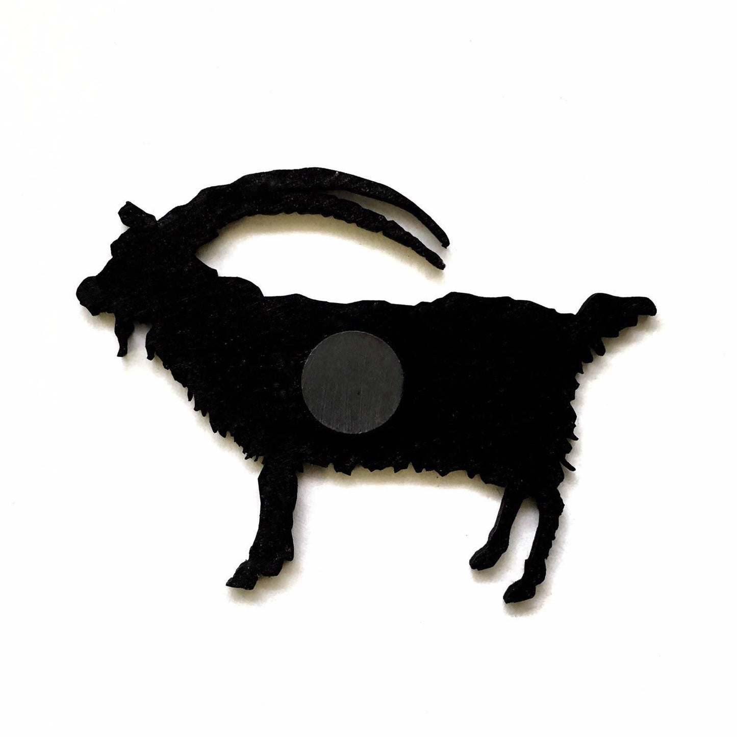 Goat Magnet - Laser Cut Wood Rustic Kitchen Decor - Animals