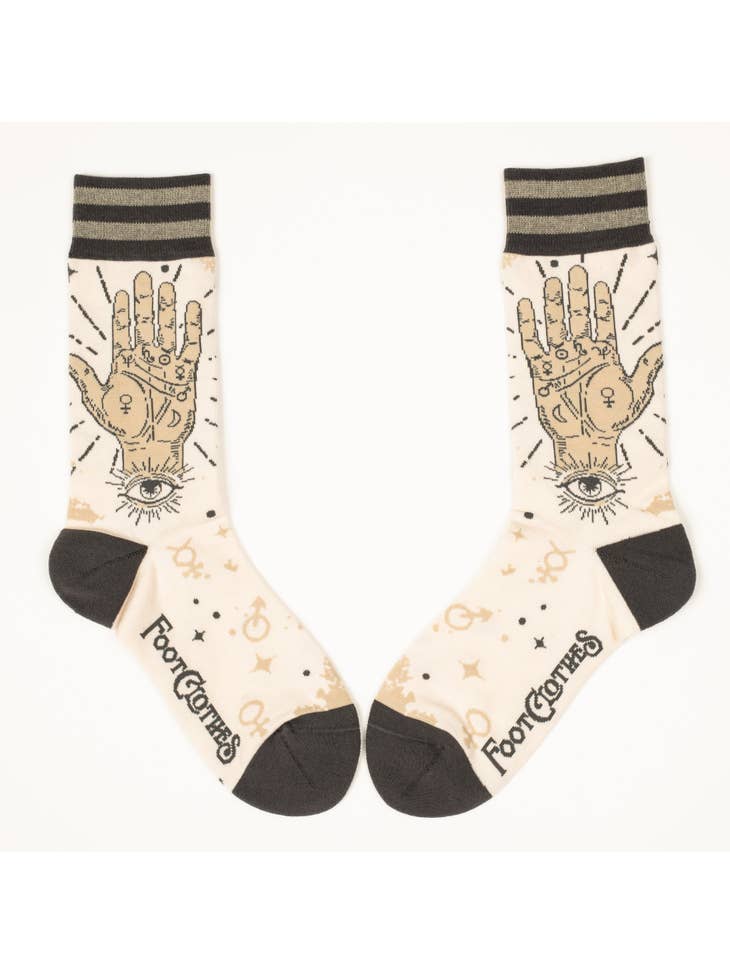 Palmistry Crew Socks