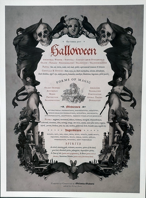 Halloween Holiday Art Print