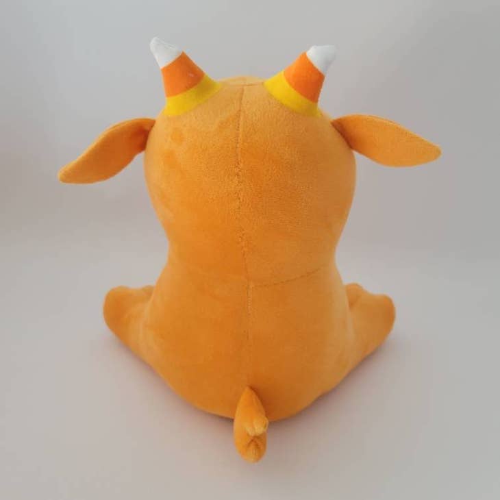 Pickety Pals - "Baphy" Pumpkin - Witchy Baby Goat Plushie