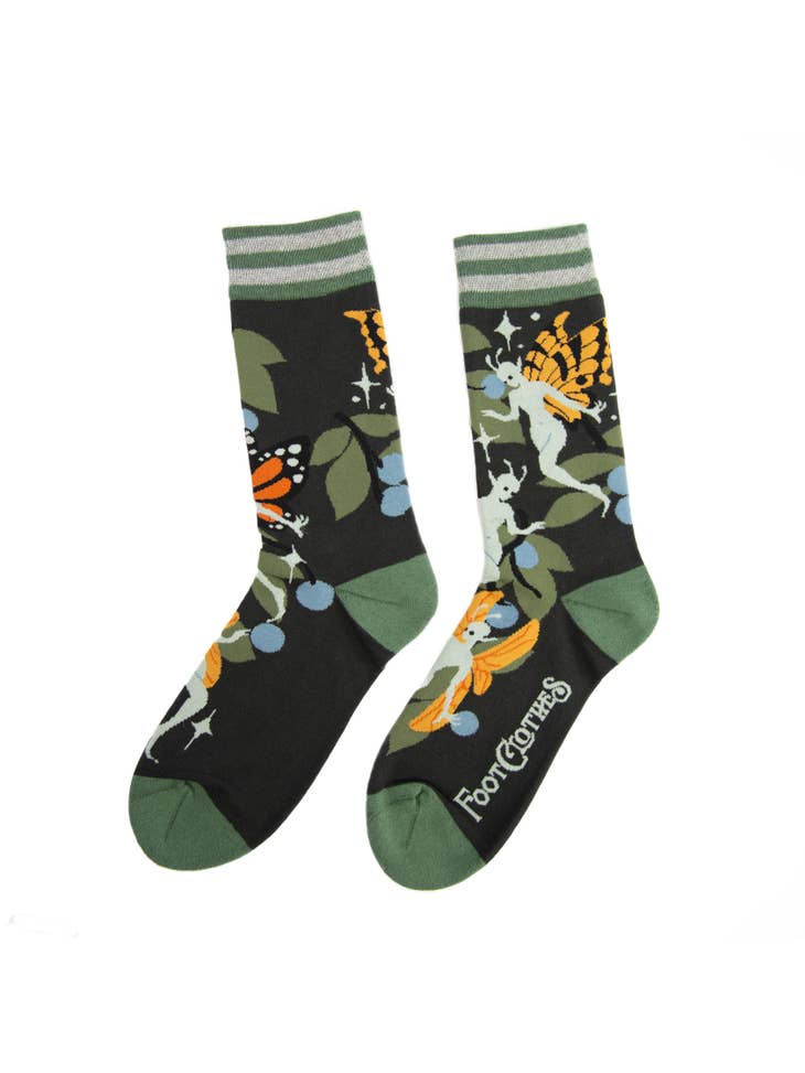Fanciful Fairies Crew Socks