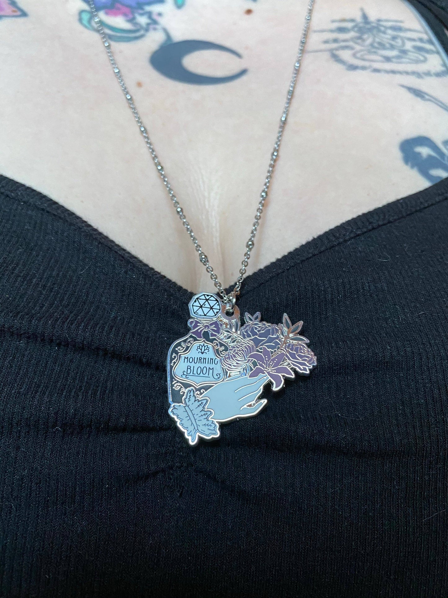 Mourning Bloom Necklace
