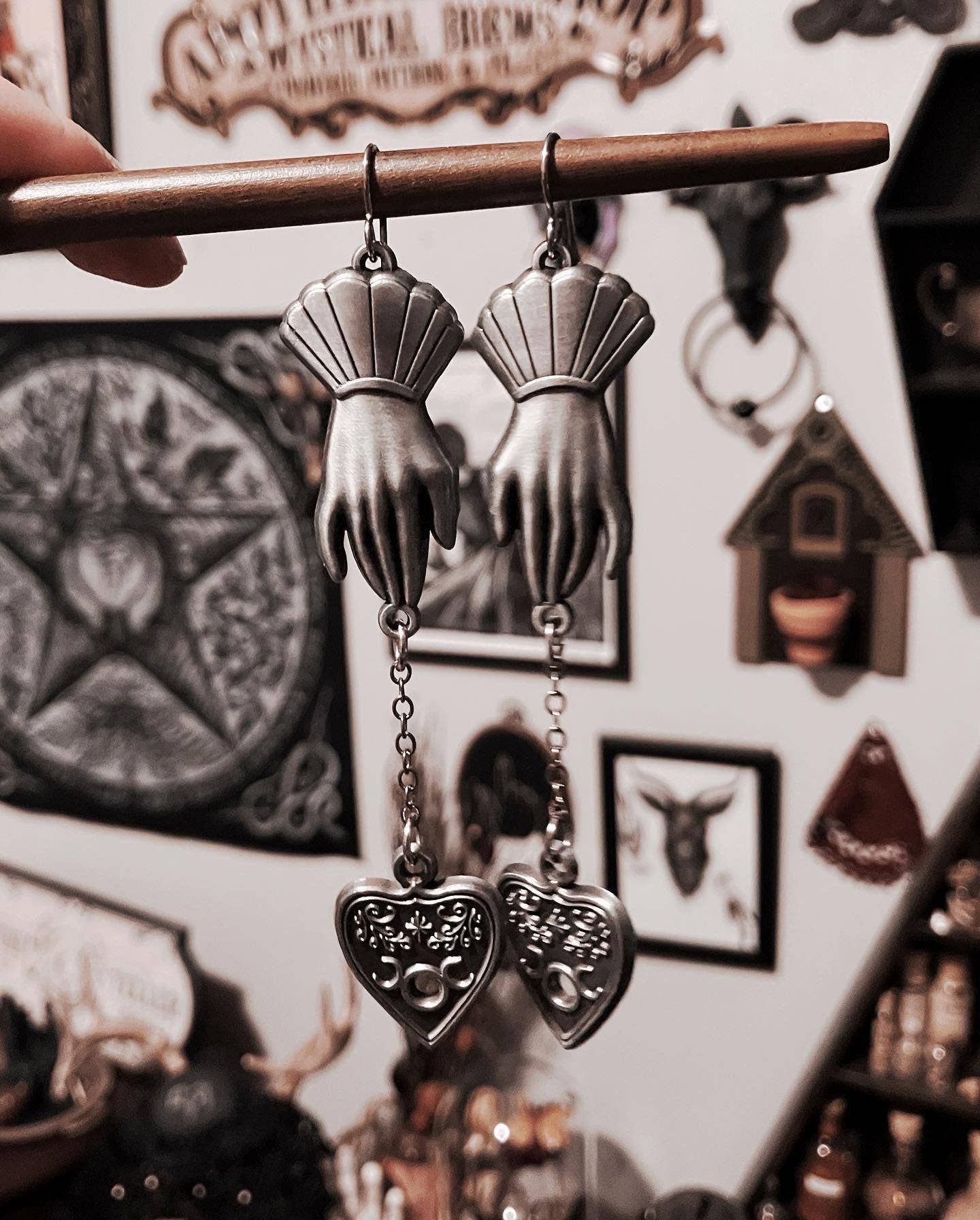 Hands of the Oracle Earrings