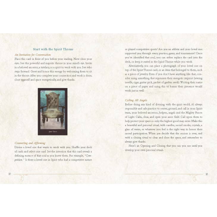 The Beloved Dead Oracle