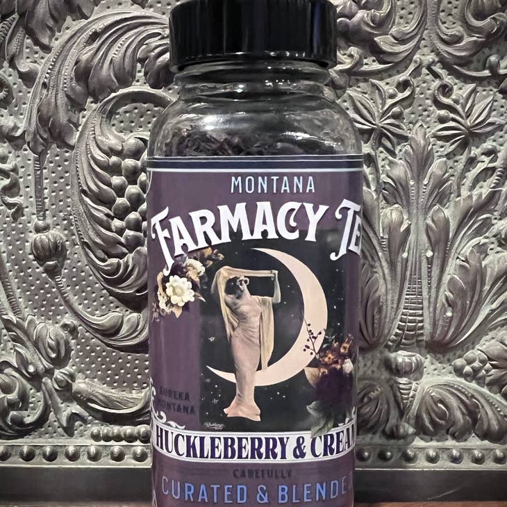 Vintage Moon Huckleberry and Cream Tea Mountain Huckleberry