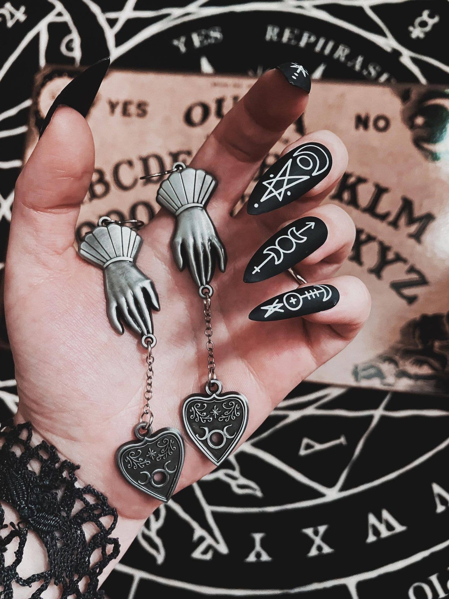 Hands of the Oracle Earrings