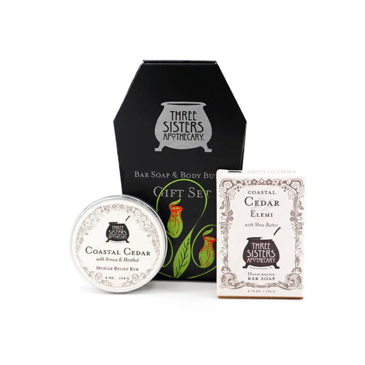 Bathe In Peace Bath & Body Gift Set: Coastal Cedar