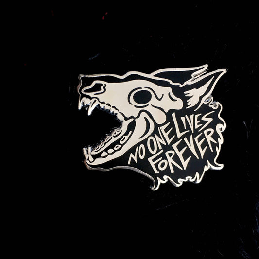Hour Of The Wolf Enamel Pin