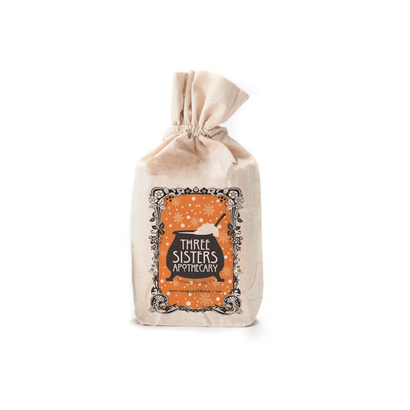 Let it Snow Soap and Body Butter Muslin Gift Set: Sweet Orange