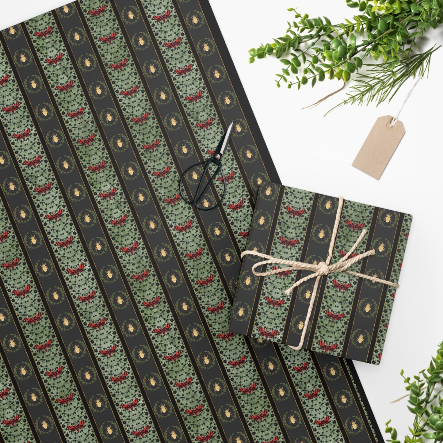 Etymology Wrapping Paper - Beetles