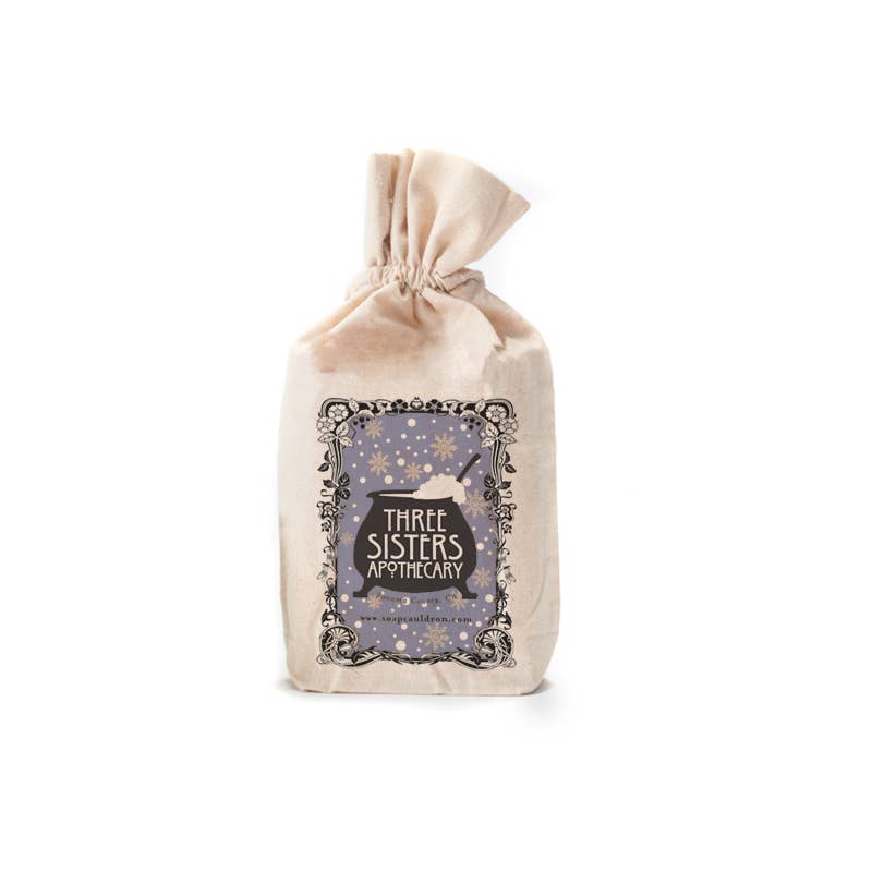 Let it Snow Soap and Body Butter Muslin Gift Set: French Lavender