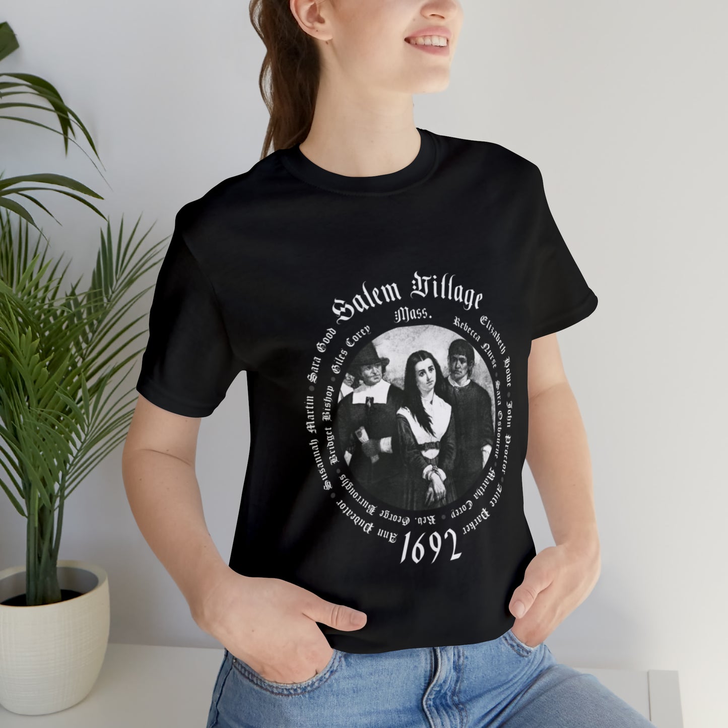 Salem Witch Trials 1692 Victim Name T-Shirt