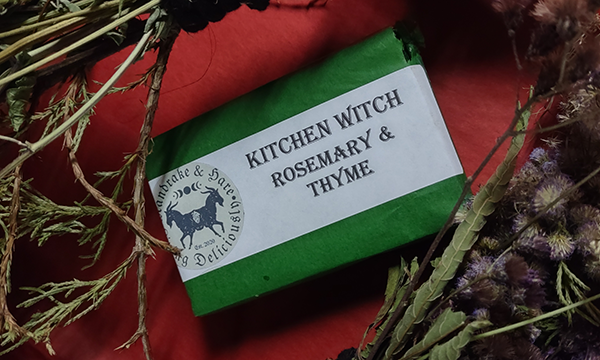 Mandrake & Hare Branded Kitchen Witch Soap