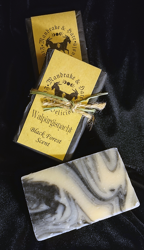Mandrake & Hare Branded  Walpurgisnacht Soap
