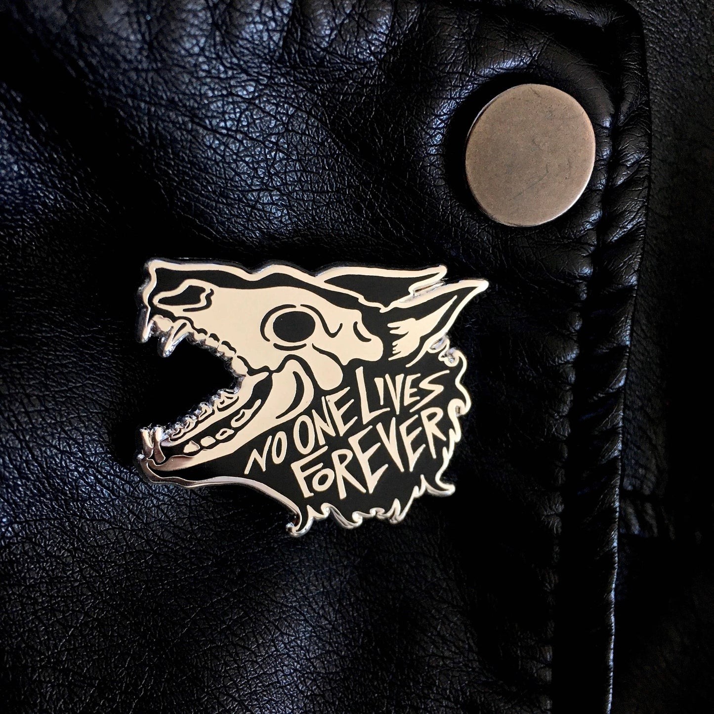 Hour Of The Wolf Enamel Pin