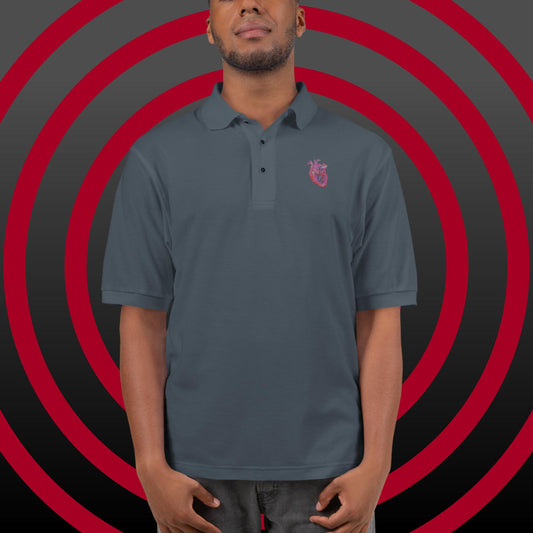 Anatomical Heart Polo Shirt