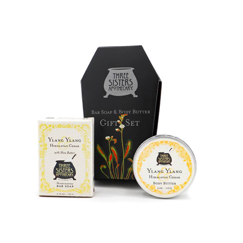 Bathe In Peace Bath & Body Gift Set: Ylang Ylang